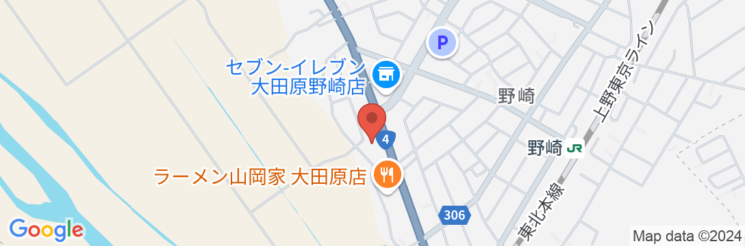 トレイルイン那須大田原(Trail inn 那須大田原)の地図