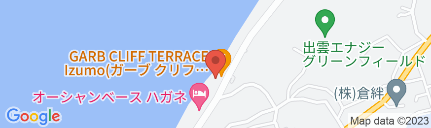 IZUMO HOTEL THE CLIFFの地図