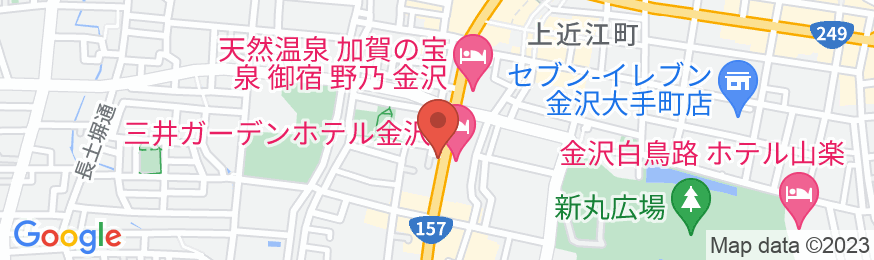Minn金沢の地図