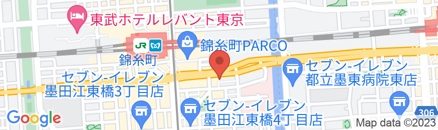 THE skM TOKYO HOTEL&DININGの地図