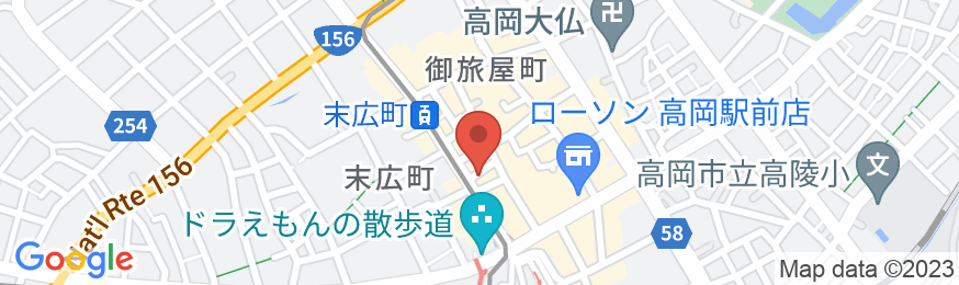 SEKAI HOTEL Takaokaの地図
