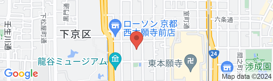 デュシタニ京都の地図