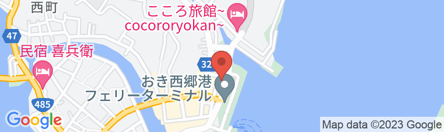 hotel のち<隠岐諸島>の地図