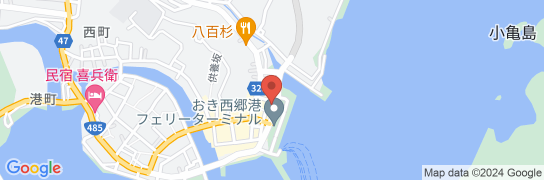 hotel のち<隠岐諸島>の地図