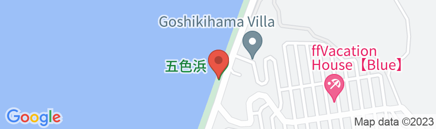 Awaji Large Log house in Goshiki<淡路島>の地図