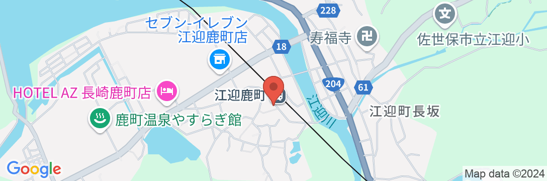 ゲストハウスのスタジオ51の地図