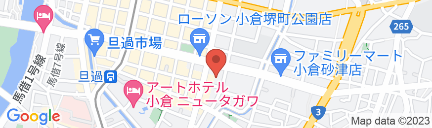 リリーフ小倉ANNEX BOOK&STAYの地図