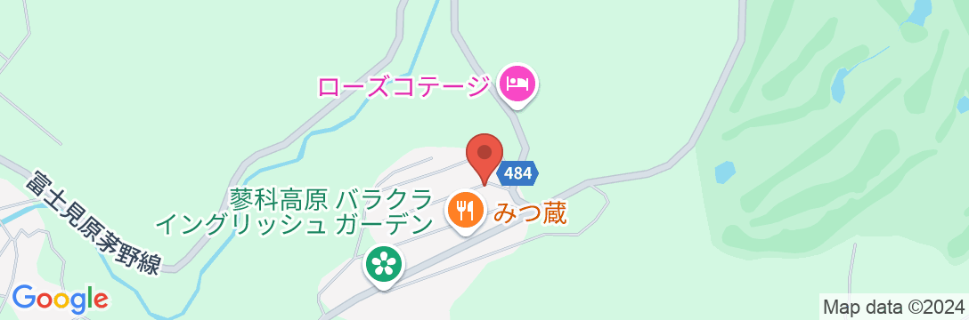 八ヶ岳3518別邸 栗平の地図