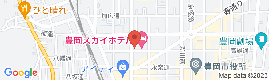 豊岡パークホテルの地図