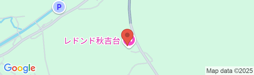 レドンド秋吉台の地図