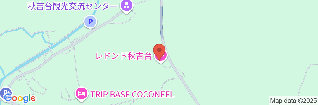 レドンド秋吉台の地図