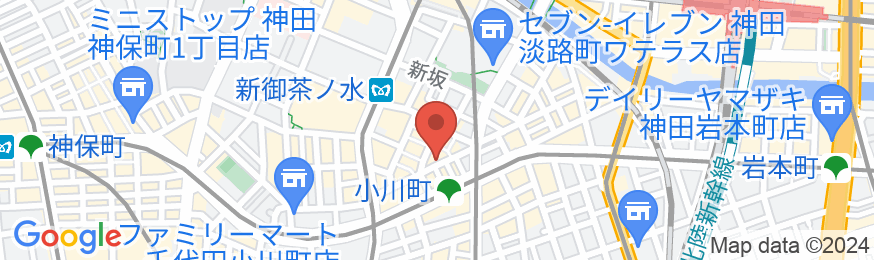 the b お茶の水(ザビー おちゃのみず)の地図