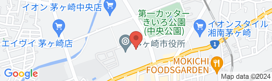 東横INN茅ヶ崎市役所の地図