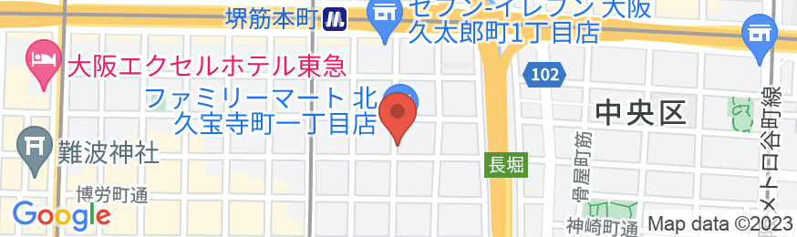 ONE WORLD 堺筋本町の地図