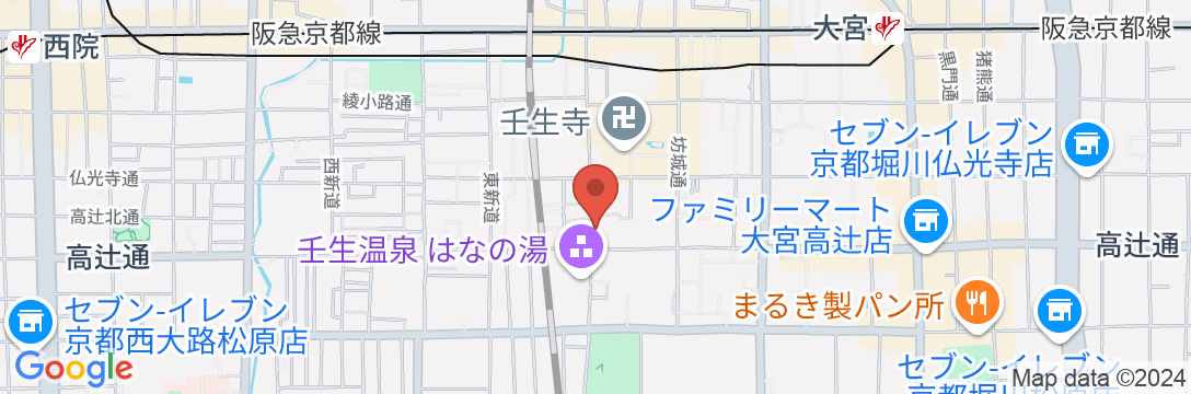 悠然居(ゆうぜんきょ)の地図