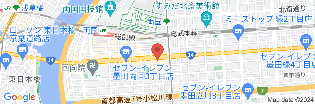 COGO RYOGOKUの地図