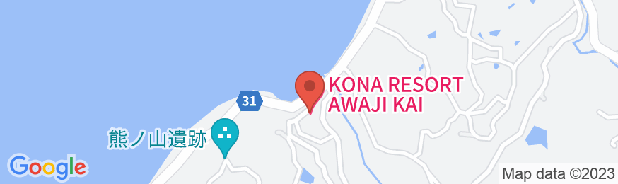 KONA RESORT AWAJI KAI<淡路島>の地図