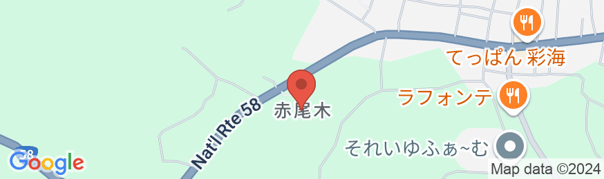 Guest house yamahide<奄美大島>の地図