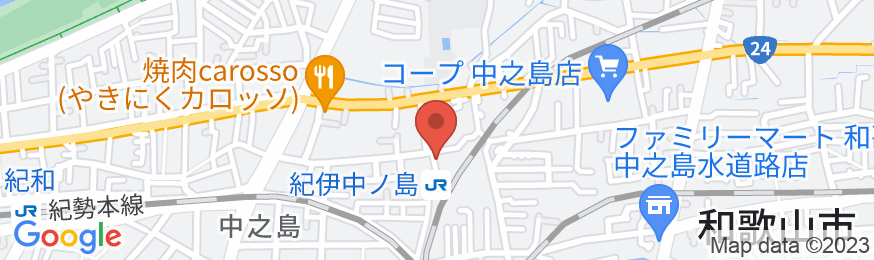 ビジネス旅館石田屋の地図
