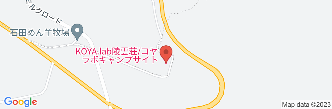 KOYA.lab陵雲荘の地図