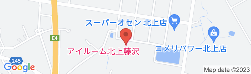 アイルーム北上藤沢の地図