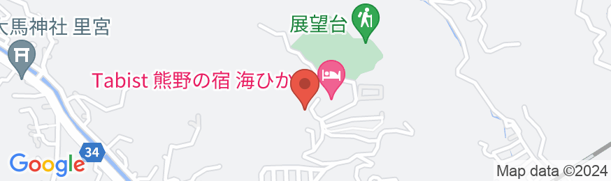 熊野の宿 海ひかり 別館の地図