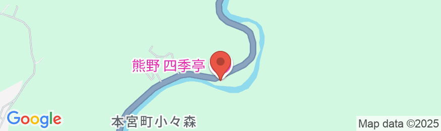 熊野 四季亭の地図