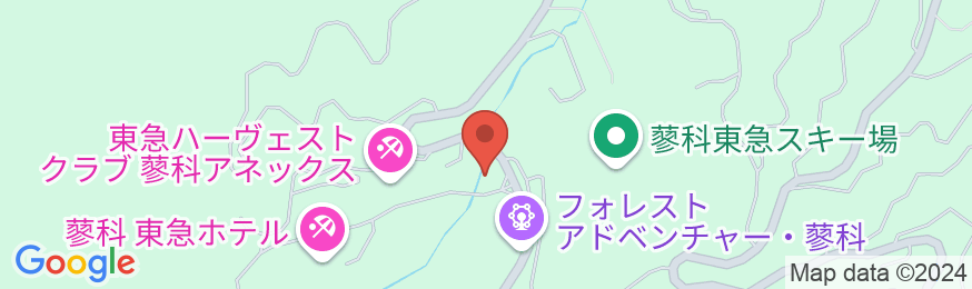 ペンション ラ・プラネートの地図