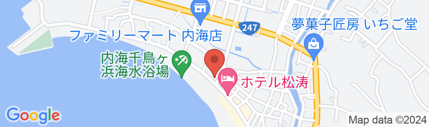 澄江 知多の地図