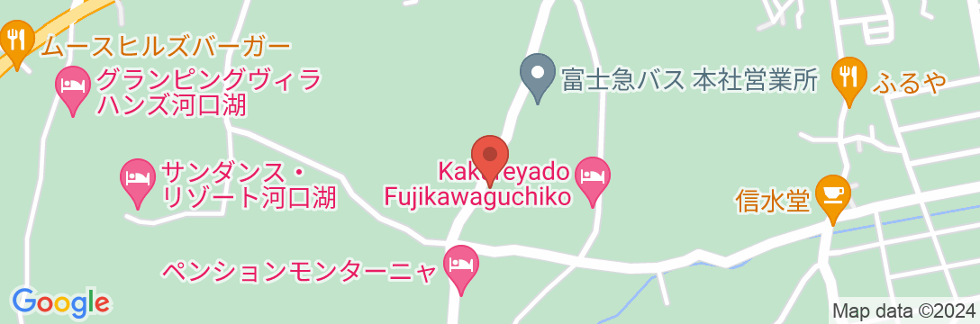 富士の星空 エフジェイフォレストの地図