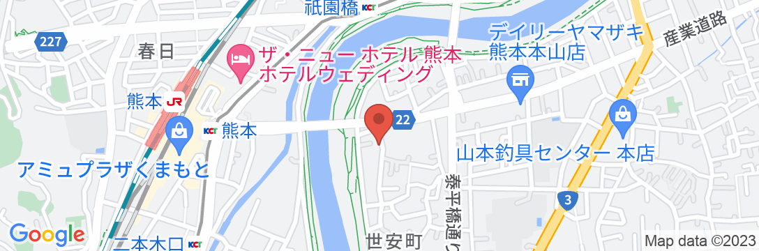 YOUR ROOM 熊本駅の地図