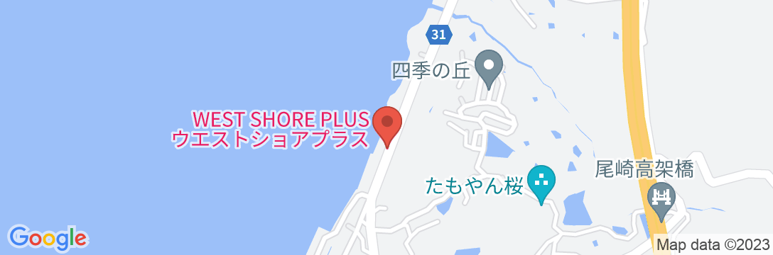 WEST SHORE PLUS<淡路島>の地図