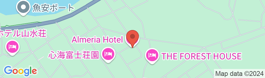 Almeria Hotelの地図