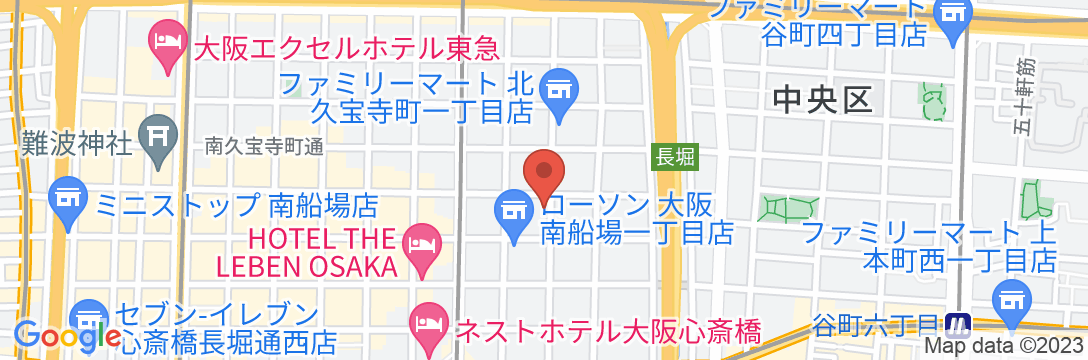 R HOTEL Honmachiの地図