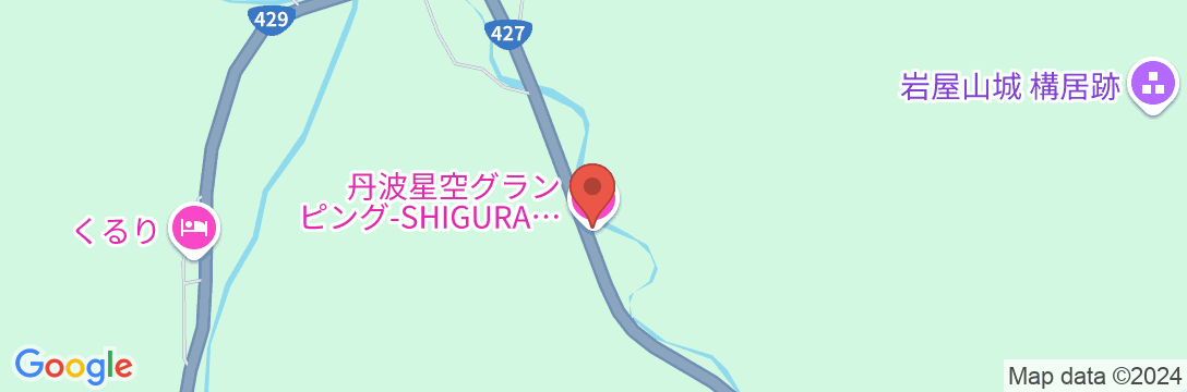 丹波星空グランピング ーSHIGURA RESORTーの地図