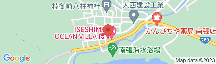 VILLA SOUTH COAST SHIMAの地図