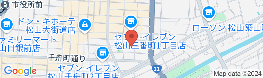 ペットインホテル ピースの地図