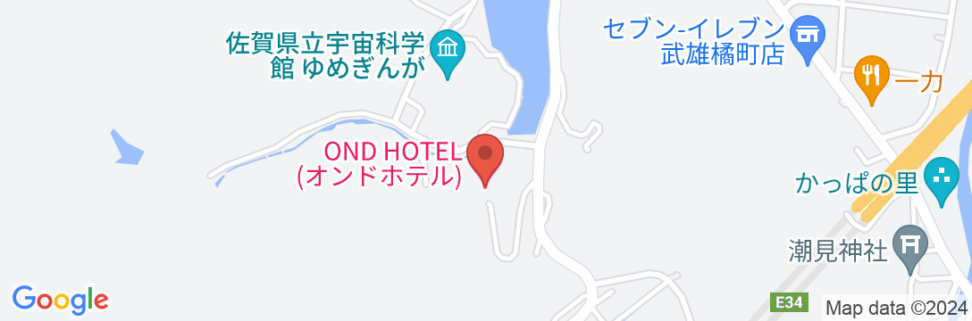 ONDHOTEL(オンドホテル)の地図