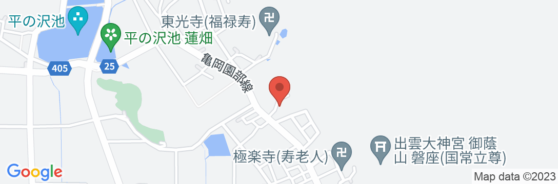 goodRAC stay 亀岡の地図
