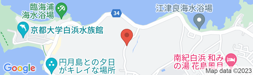 まん泊リゾートの貸別荘『えんまん』の地図