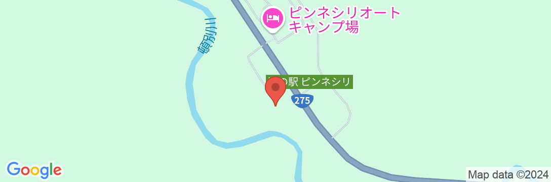 ピンネシリ温泉ホテル望岳荘の地図