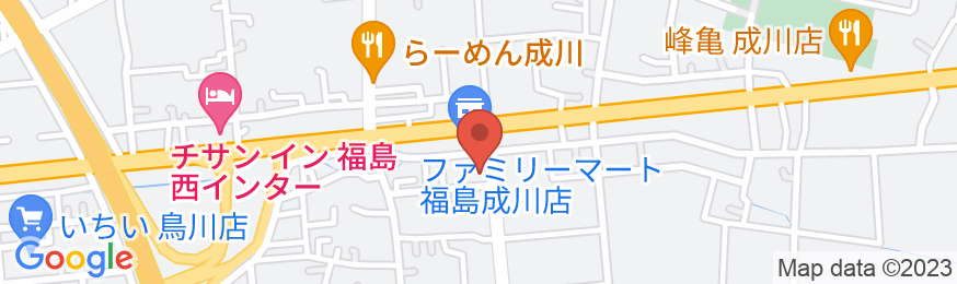 ホテルルートイン福島西インターの地図