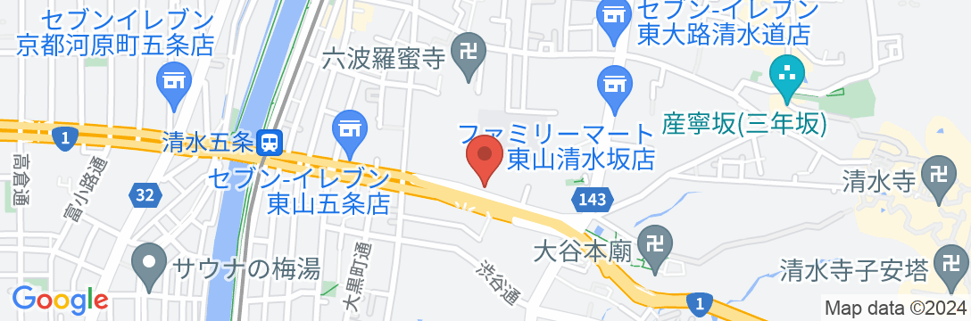 Minn清水五条の地図