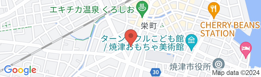 焼津グリーンホテルの地図