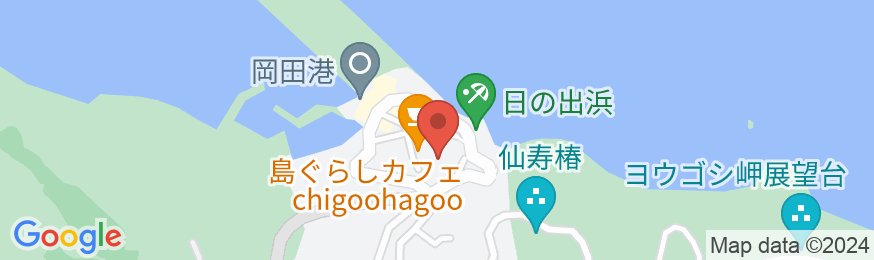 島ぐらしカフェ chigoohagoo<大島>の地図