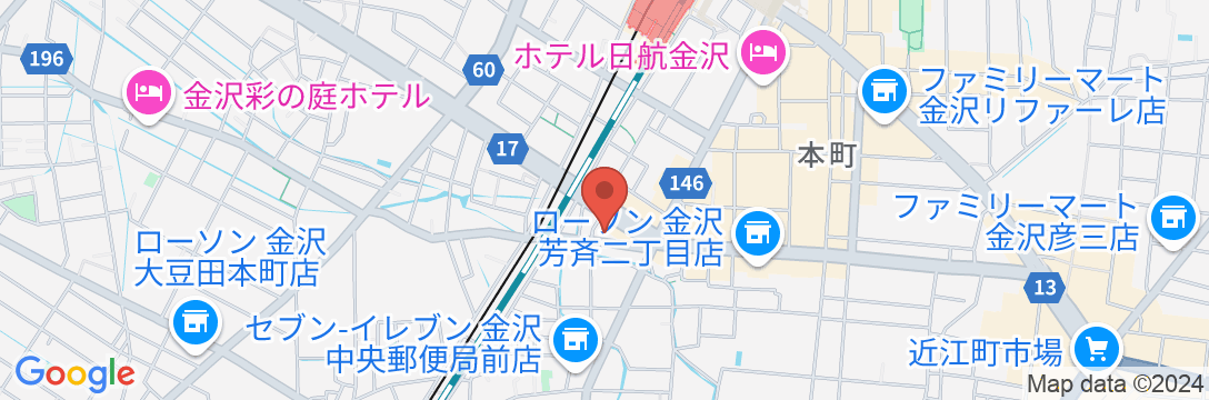 金澤屋 昭和町の地図