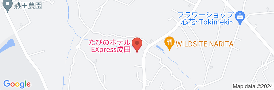 たびのホテルEXpress成田の地図