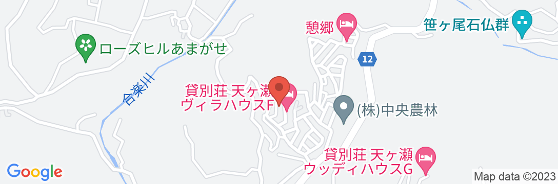 山樹荘 弐番館の地図