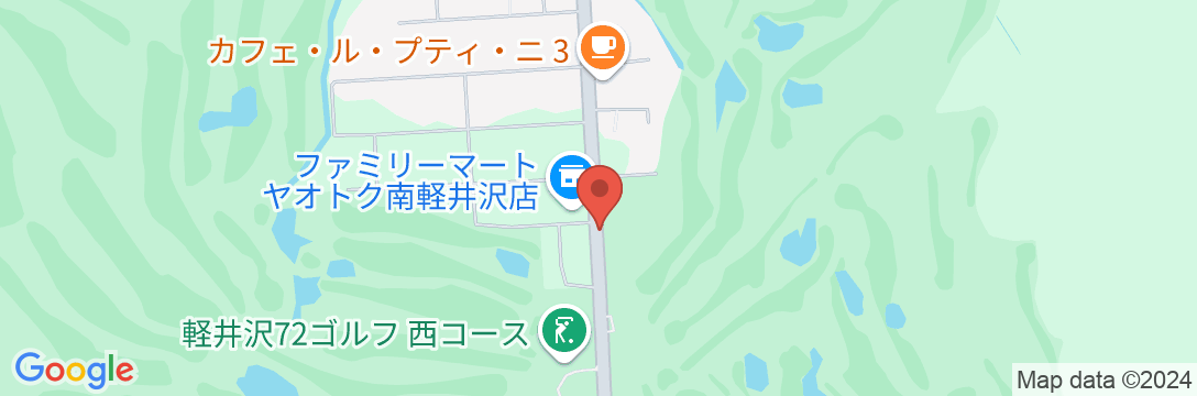 プリンス バケーション クラブ ヴィラ軽井沢浅間の地図