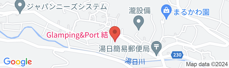 Glamping&Port 結の地図